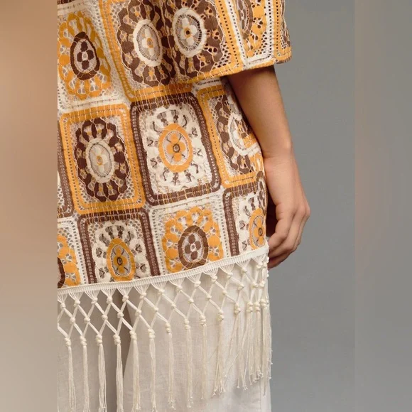 Self-Portrait Swim Cover-Up Crotchet One Size - Picture 5 of 7